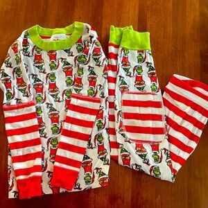 Hanna Andersson Dr. Seuss Grinch Kids Pajama Set